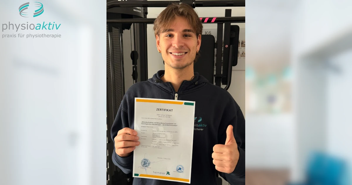 Zertifizierte Bobath-Therapie bei Physio Aktiv Dachau