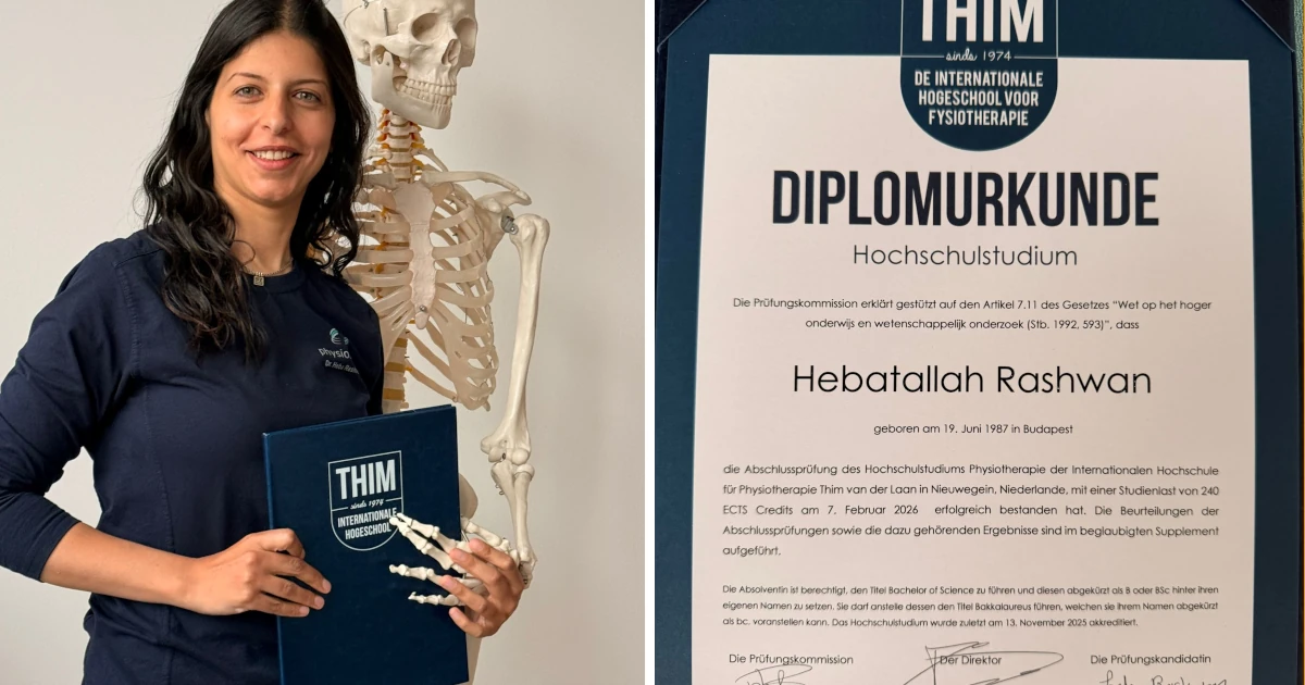 Diplom | Dr. Hebatallah Ali Rashwan | Physio Aktiv Dachau