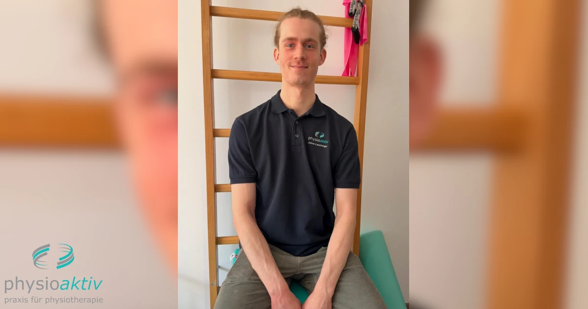 Jakob Laschinger - Seit April im Team Physio Aktiv Dachau